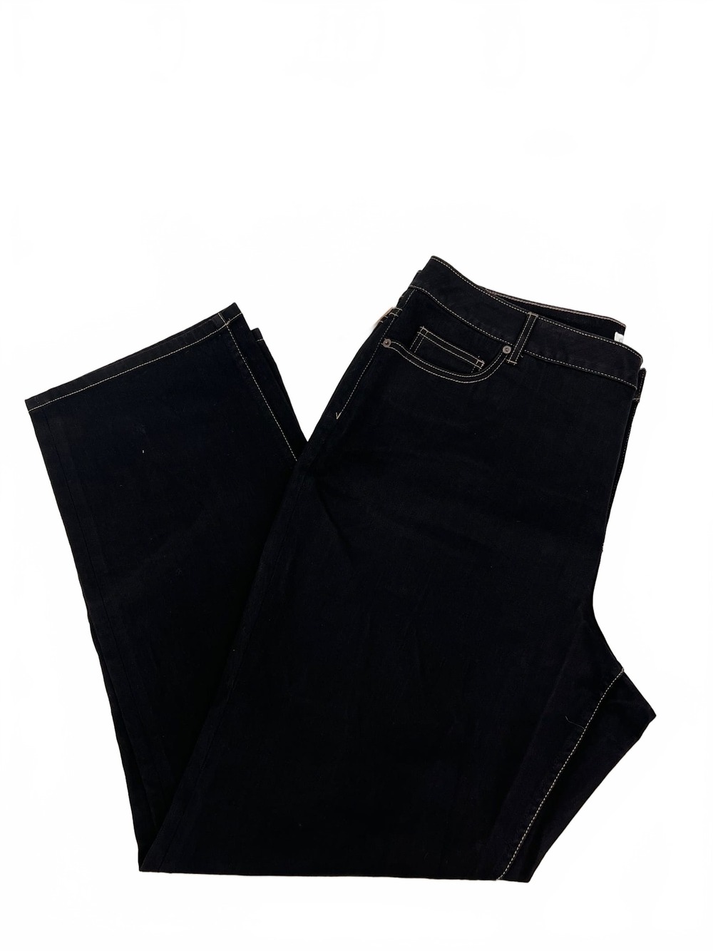 Coldwater Creek Black NWT with ShapeMe Straight Leg Men’s Regular 20